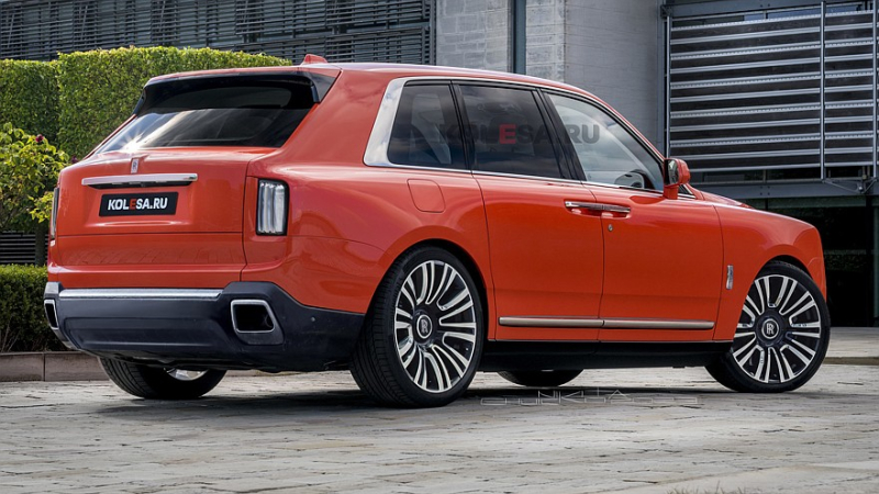 Обновлённый Rolls-Royce Cullinan: первые изображения