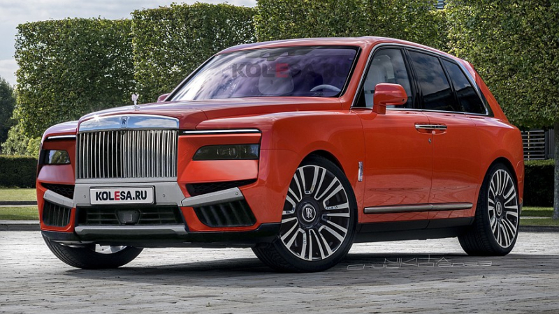 Обновлённый Rolls-Royce Cullinan: первые изображения