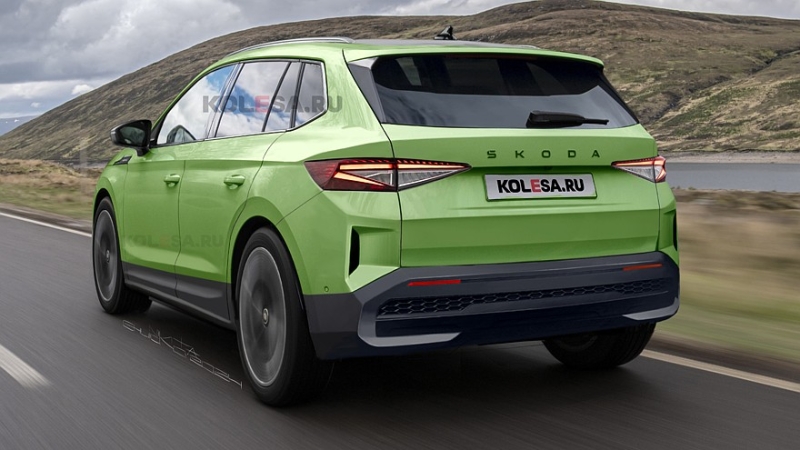 Кроссовер Skoda Elroq: новые изображения