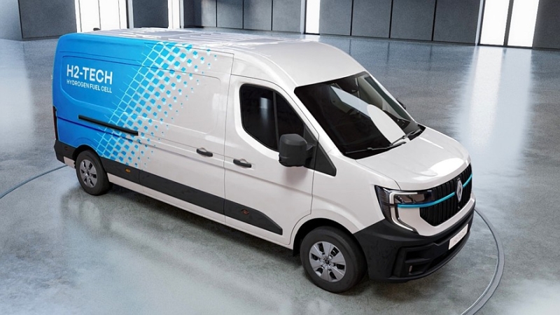 Новый водородный Renault Master H2-Tech: запас хода до 700 км и промышленная сборка