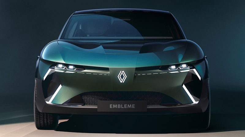 Renault Embleme: обезуглероженный водородно-электрический семейный шутинг-брейк