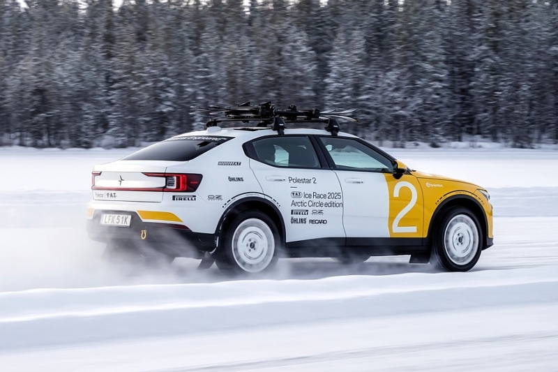 У Polestar 2, 3 и 4 появились спецверсии Arctic Circle в раллийном стиле